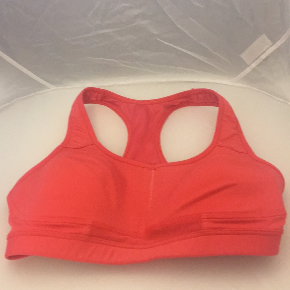 Athleta Peach Sports Bra 34C EUC - Picture 3 of 8